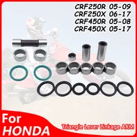 Para HONDA brazo de conexión de palanca triangular palanca triangular de motocicleta buje de rodamiento de sello de aceite CR125 CR250 CRF250R CRF250X CRF450R/X