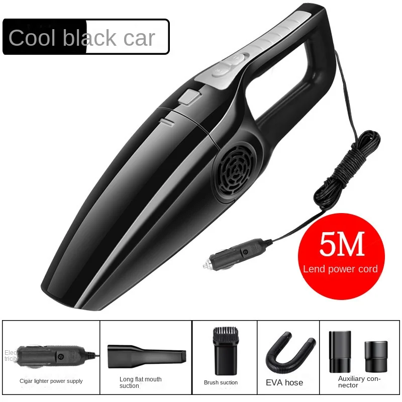 Car Vacuum Cleaner Portable Wet And Dry dual-use Vacuum Cleaner Powerful Handheld Mini Vaccum Cleaners High Suction 12V 120W