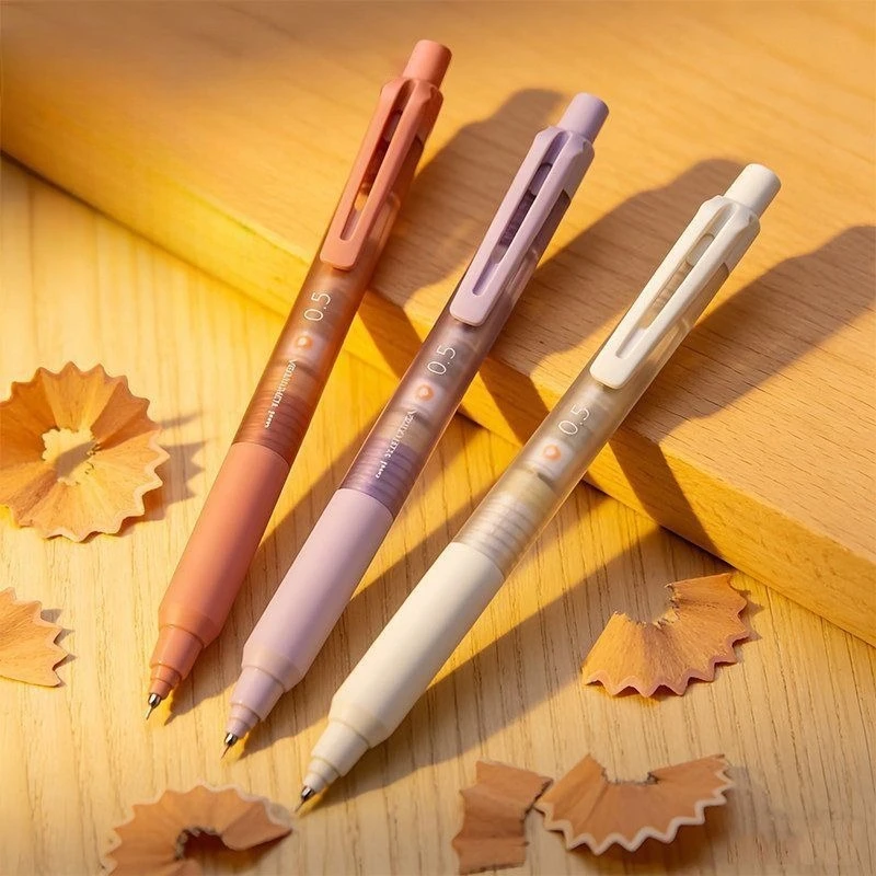 Japanese Imported Uni Popular Makeup Tray Limited Edition Mechanical Pencil M5-KS Translucent Black Technology Rotating Lead
