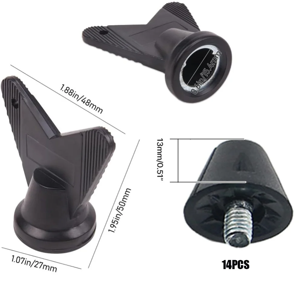 

14 Studs Set Football Cleats Rugby Shoes M5 Thread Compatibility Cleat Wrench Included Outdoor Football Cleats