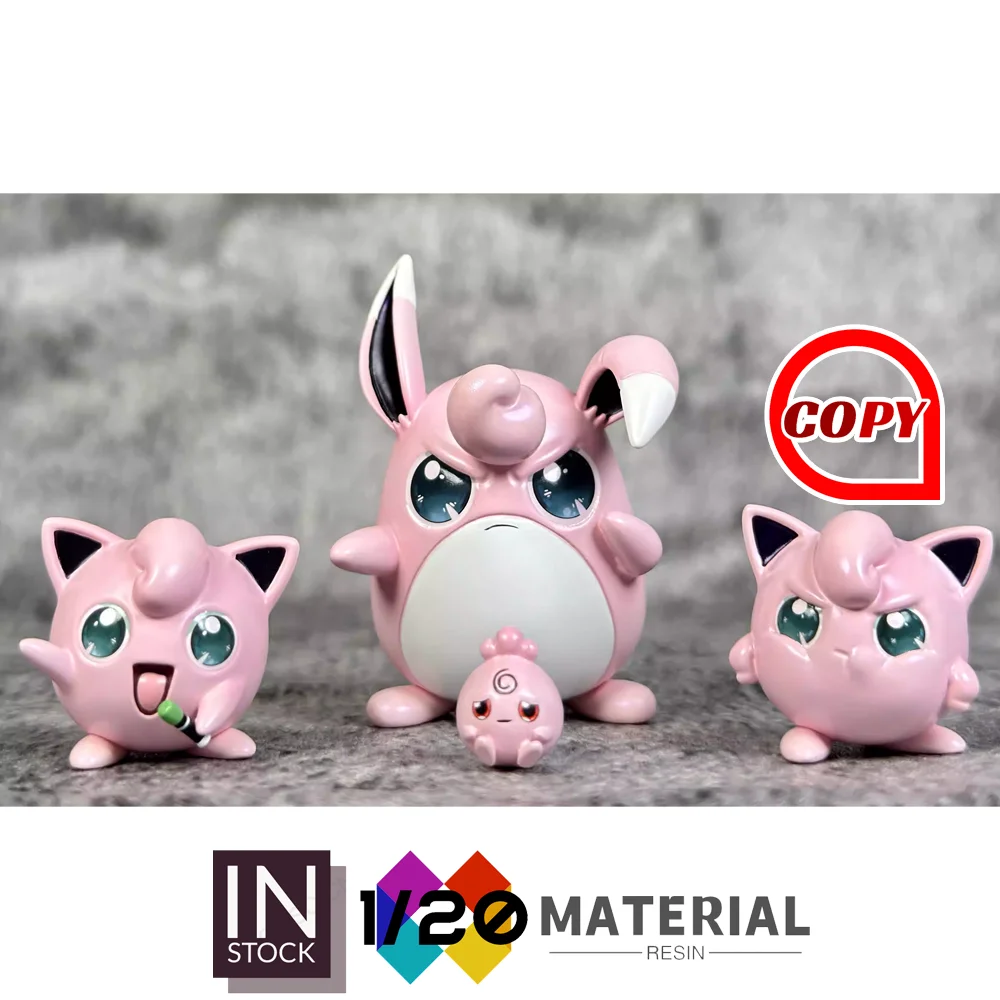 

[In Stock]1/20 Resin Scale World [Copy Wu] - Jigglypuff & Wigglytuff & Igglybuff [Split RE-MENT]