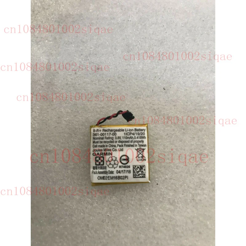 

NEW 361-00117-00 Battery 3.8V 110mAh For Garmin Watch Bracelet Code Meter