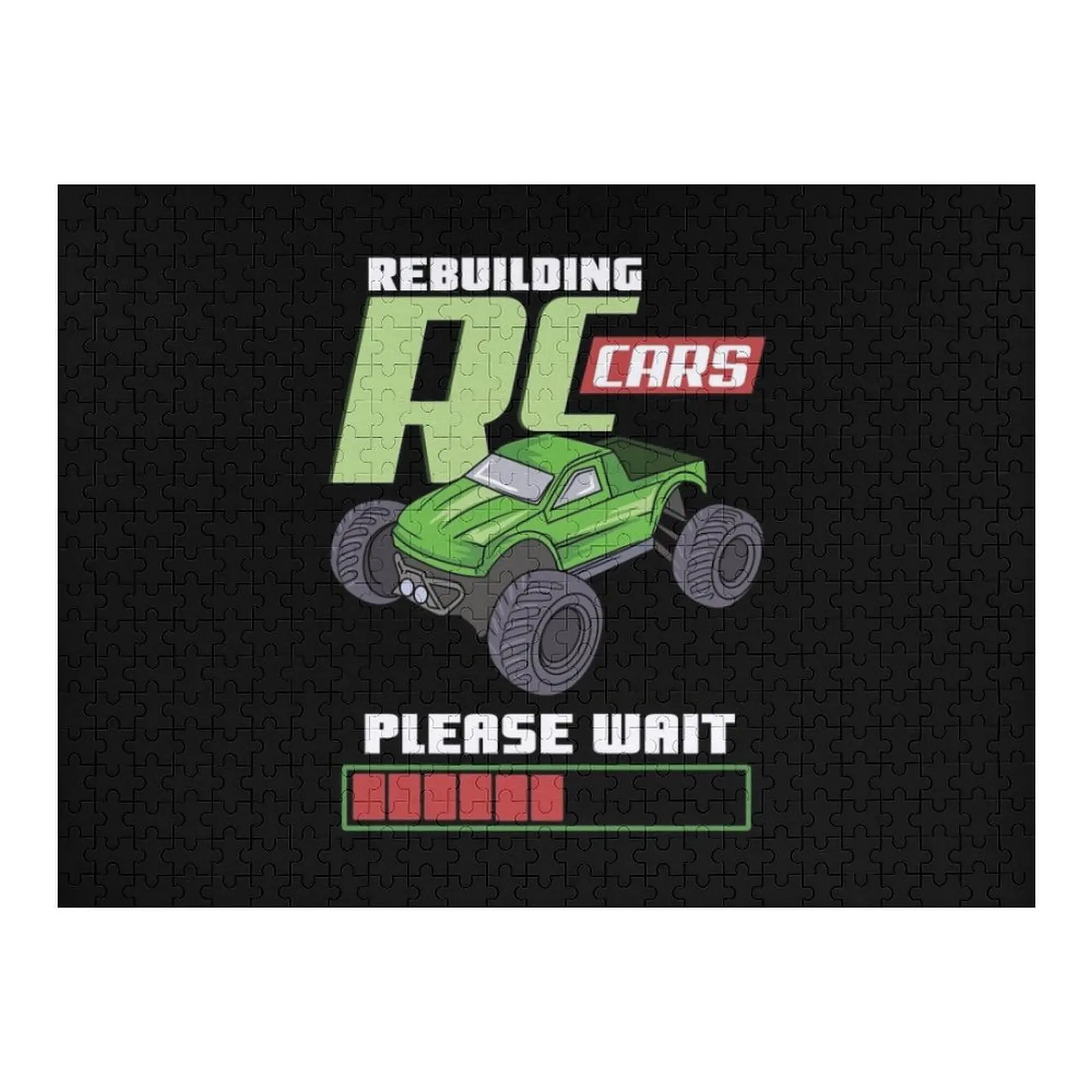 

RC Cars Jigsaw Puzzle Personalized Gift Ideas Customized Gifts For Kids Custom Photo Custom Name Child Toy Puzzle