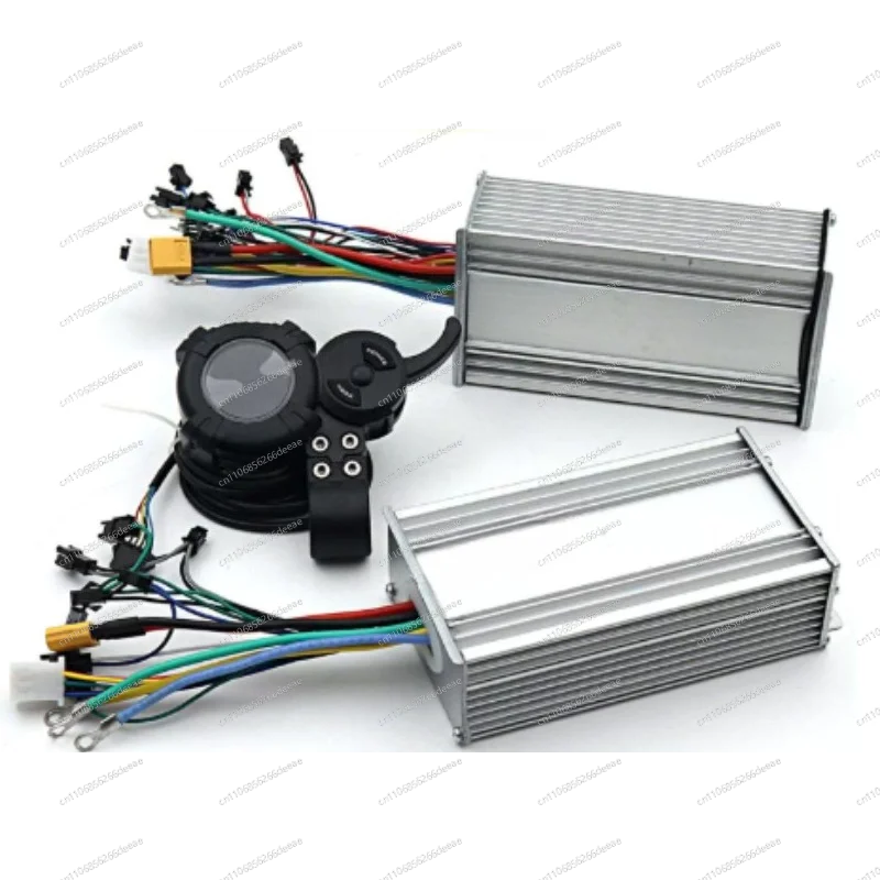 Electric scooter accessories 72V50A12 tube dual drive controller LCD display accelerator instrument