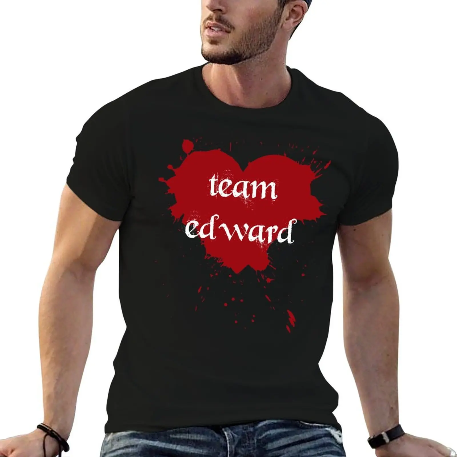 

team edward T-Shirt funny t shirts man t shirt man luxury T-Shirt