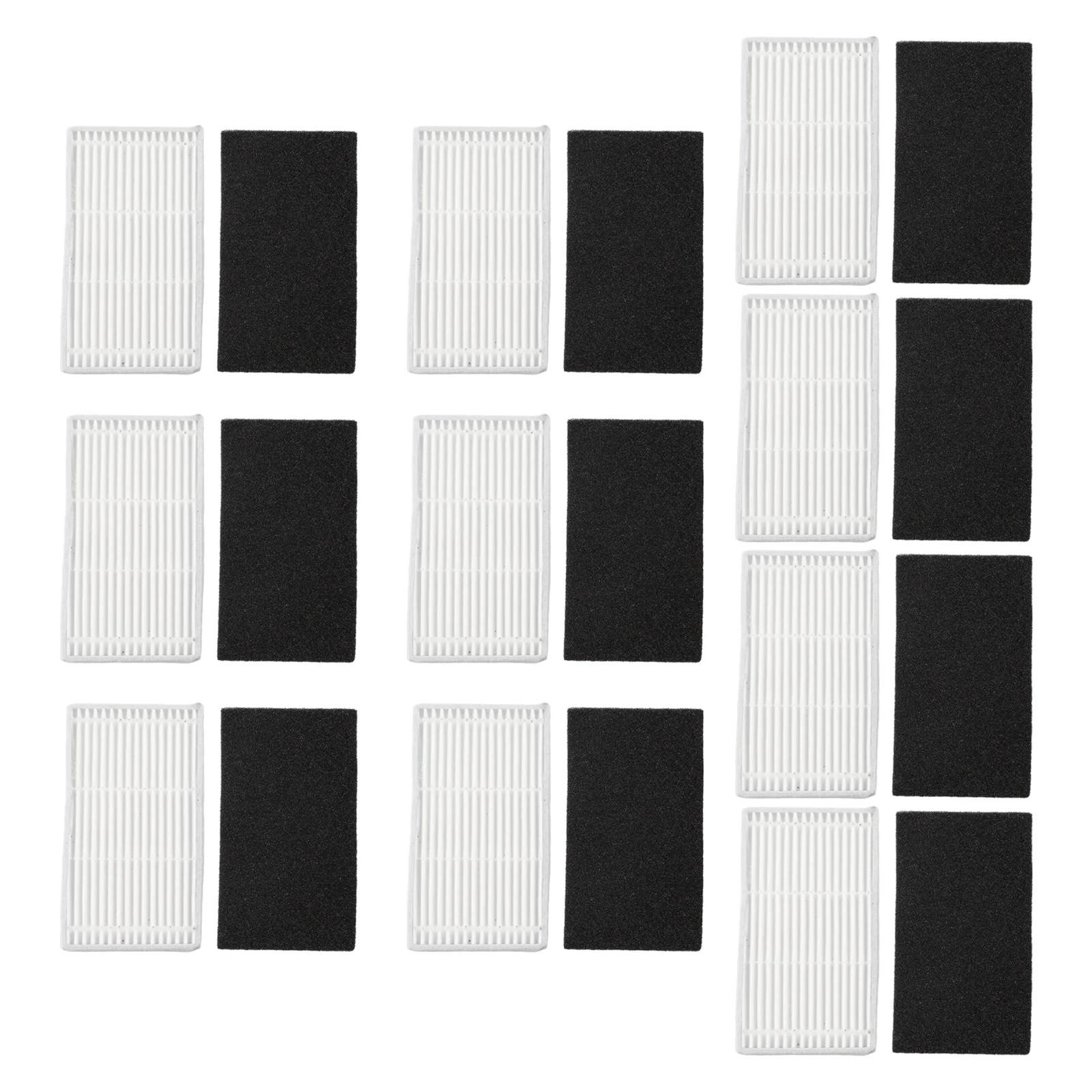 Conjunto de filtro de substituição 4/10 pacotes para robô aspirador de pó monsga mr1, acessórios para manter pisos limpos e higiênicos