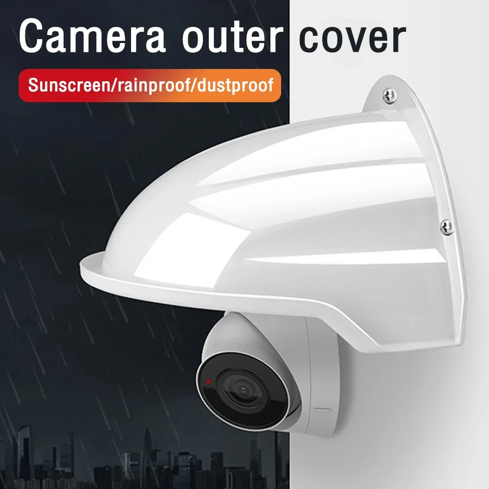 Cubiertas protectoras de pared, funda impermeable a prueba de lluvia para exteriores, caja de protección para cámara de seguridad