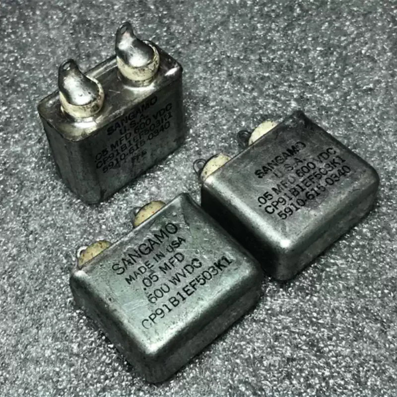 Sam SANGAMO 0.05UF generation 0.047UF 600V copper shell gallbladder coupling oil immersed capacitor