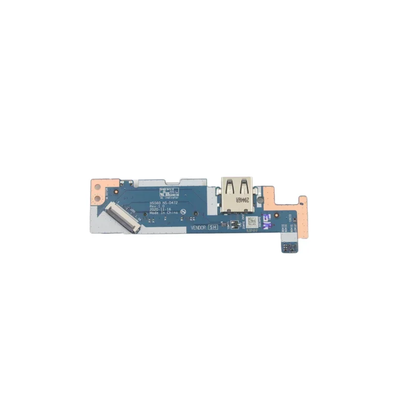 

Original laptop parts for Lenovo IdeaPad 3-15itl6 82h8 USB power button board audio board NS-D472 5c50s25174