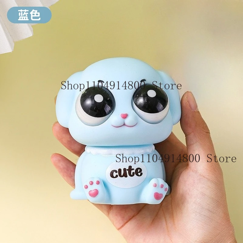 Zabawka antystresowa Kreatywny Smok Dinozaur z Wydzielającymi Się Oczami, Śmieszna Zabawka Sensoryczna do Ściskania i Wyładowywania Energii