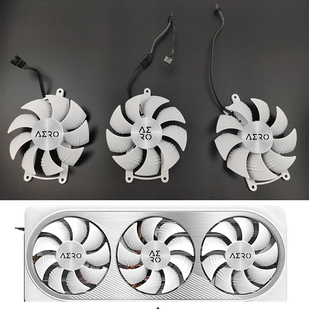 

NEW GA92S2U PLA09215S12H 87mm 4pin Gigabyte RTX4070 AERO GPU FAN For Gigabyte RTX 4070 4070 SUPER AERO OC video card fan