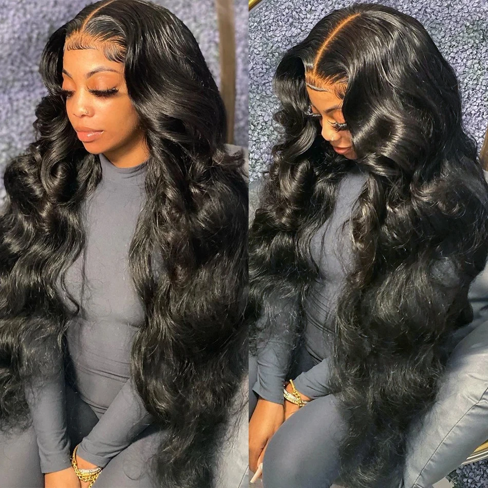 

Body Wave Lace Front Wigs Hd Transparent Wigs For Black Women Brazilian Wigs 30 40 Inch 13x6 Lace Frontal Human Hair Wig