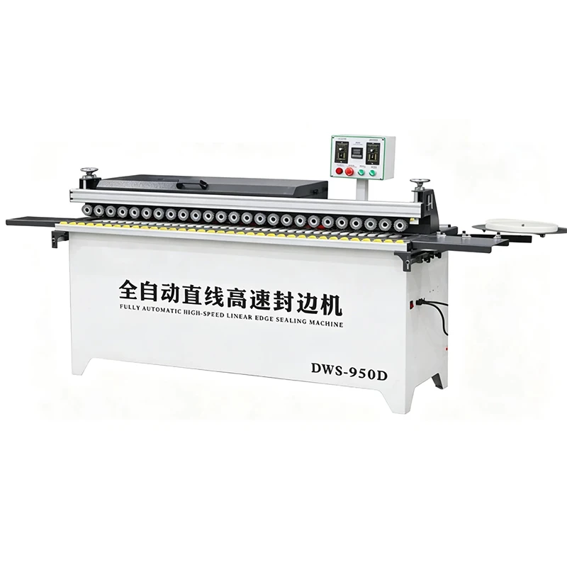High-Speed Fully Automatic Edge Bander: All-in-One Automatic Feeding, Edge Banding, and Trimming Machine for Wooden (Customized)