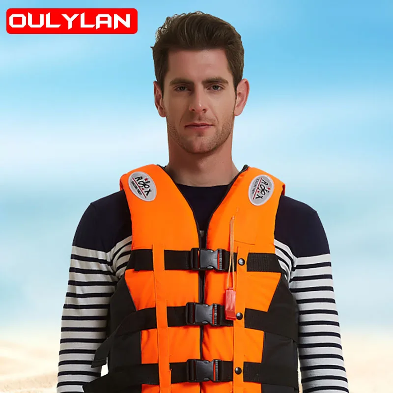 

Oulylan Kayak Life Vest Surf Vest Motorboats Wakeboard Raft Rescue Boat Ski Water Sports Swimming Drifting Rescue Life Jacket