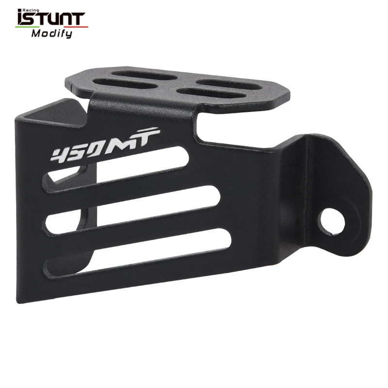 For CF MOTO 450 MT 450-MT 450MT Motorcycle Crash Protector Rear Brake Master Cylinder Fluid Reservoir Cover Oil Cup Guard ﻿