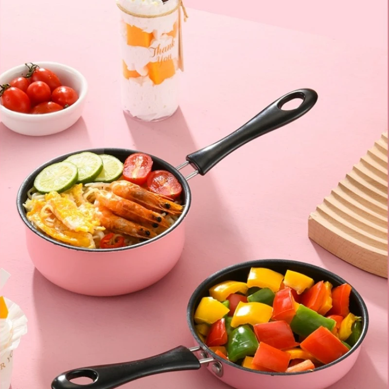 Mini ustensiles de cuisine en acier inoxydable pour enfants, petit transporteurs icphone électrique, sûr, écologique, multifonctionnel, pot antiadhésif, F2