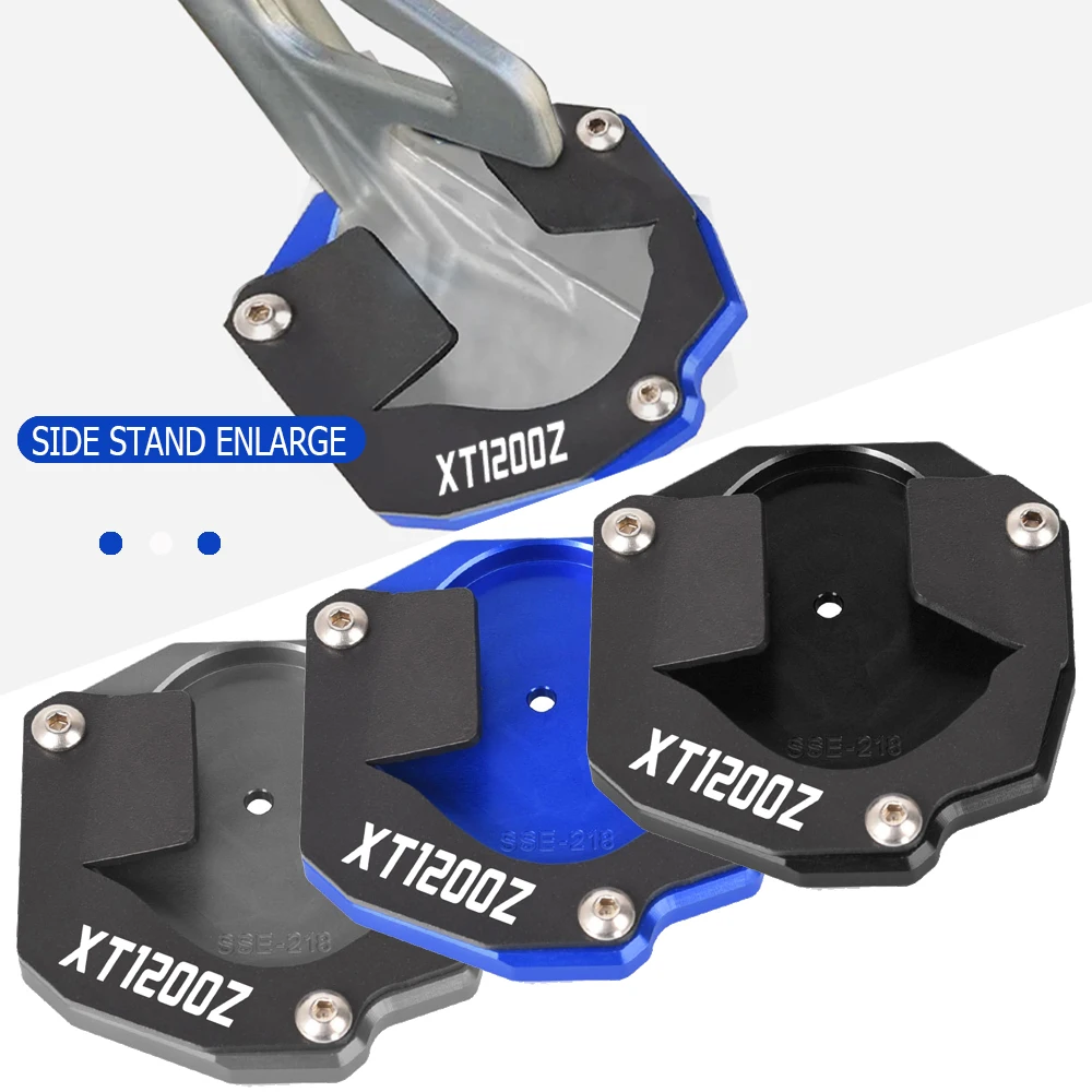 Motorcycle Side Stand Enlarge Pad Kickstand Support Extension Plate FOR YAMAHA Super Tenere XT1200Z XT1200ZE 2014-2020 XT-1200Z