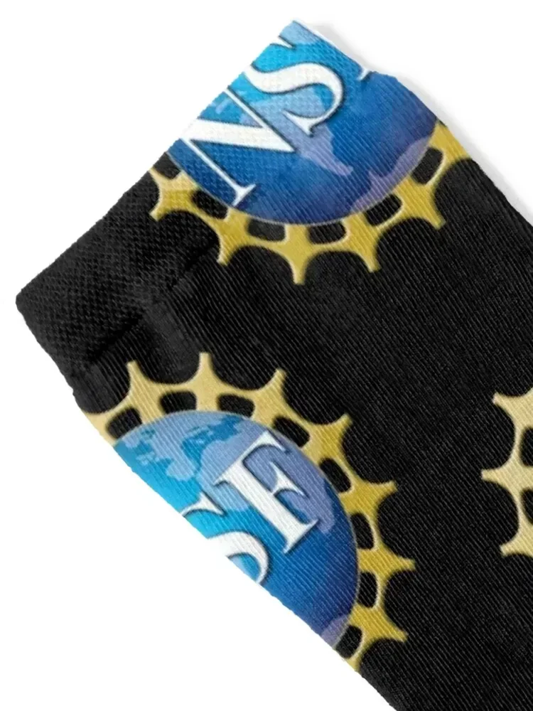 NSF National Science Foundation Socks anti slip football cute Socks For Men Women's