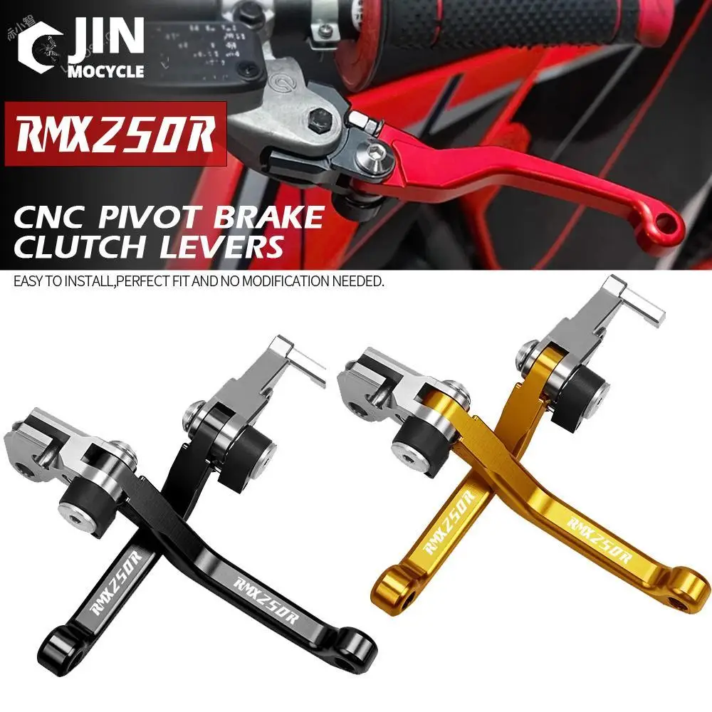 

Motocross Foldable Pivot Dirt Bike CNC Brake Clutch Levers Cable Lever Handle For SUZUKI RMX250R RMX250S 1996 RMX 250S 250R