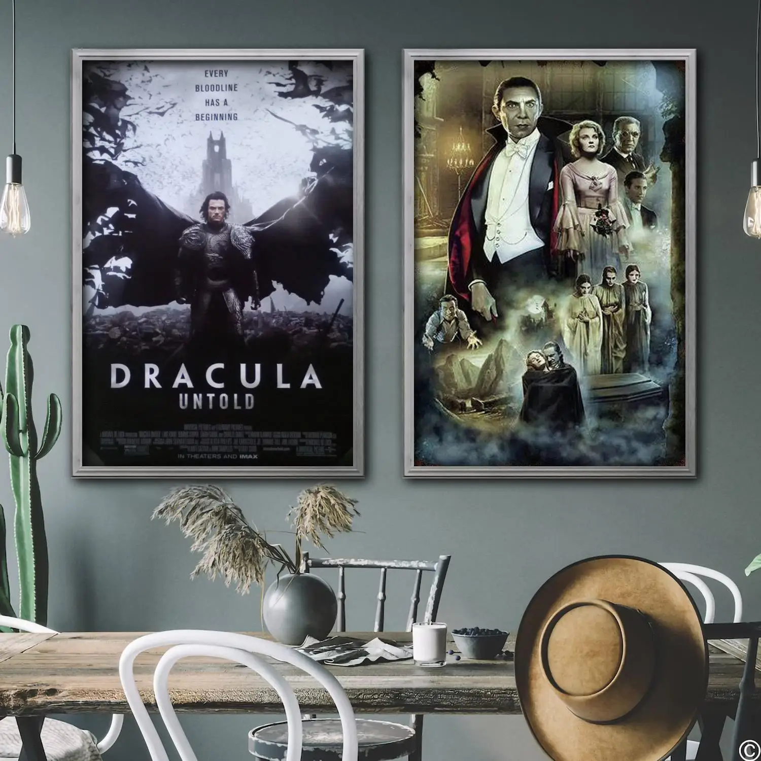 

dracula series Decorative Canvas Posters Room Bar Cafe Decor Gift Print Art Wall Paintings