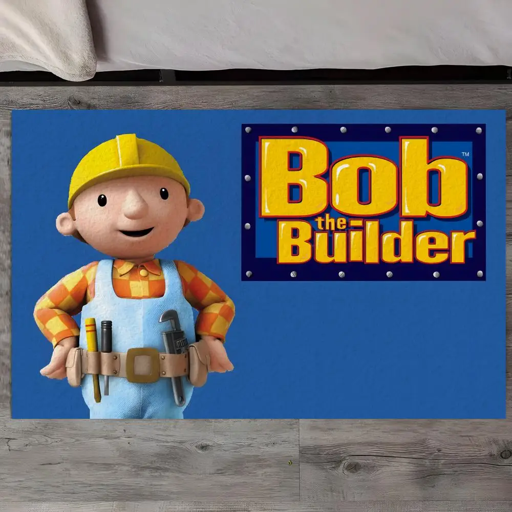 Alfombra de baño de tierra de diatomeas, de secado rápido, absorbente de agua, alfombra de suelo multiusos para el hogar B-Bob the BuilderS
