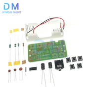 76-108MHz FM Stereo Radio DIY Electronic Kit Wireless FM Receiver Transmitter Module Microphone Board Soldering Practice Project