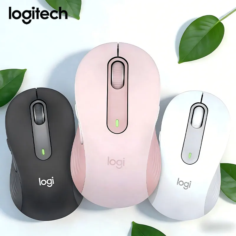 

Logitech M750 wireless dual-mode silent office mouse, available in various colors for office use, compact and easy to carry