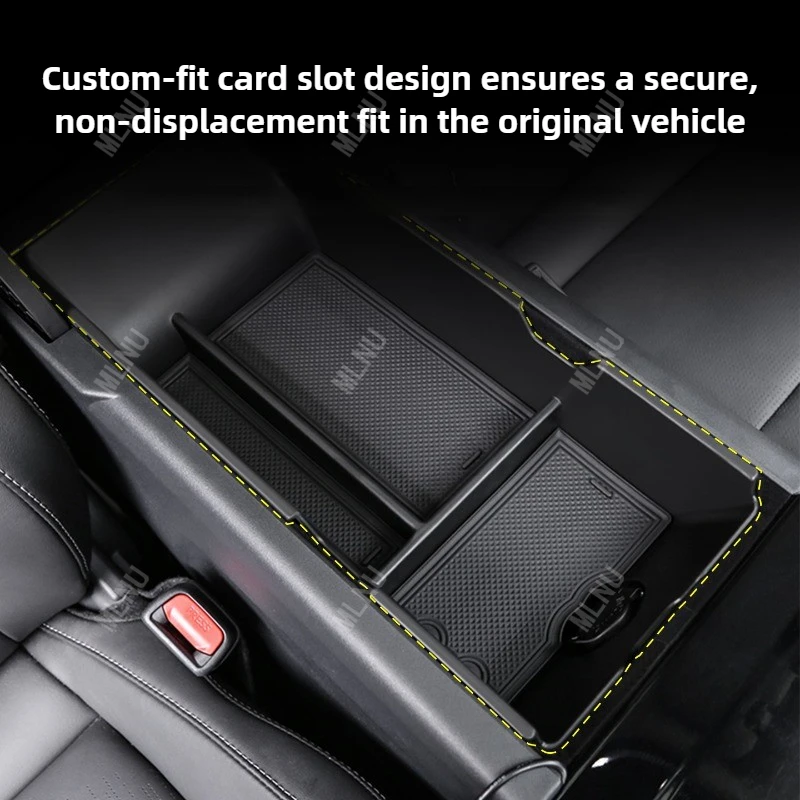 صندوق تخزين وحدة التحكم المركزية لتويوتا كامري XV80 2026/2025 شبكة مقسمة بلاستيكية مقاومة للخدش متينة ممتصة للصدمات 2024 #5