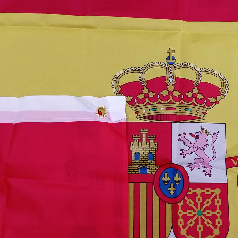 Aerlxemrbrae-bandera de España para interiores y exteriores, pancarta grande de 90x150cm, para celebración