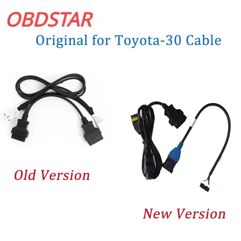 Best OBDSTAR for Toyota-30 Cable Proximity Key Programming All Key Lost Support 4A and 8A-BA No Need to Pierce the Harness A+++