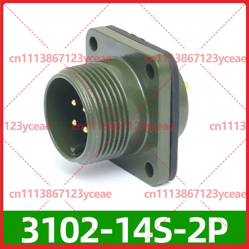 For Industrial Equipment, 5015 Waterproof Circular Aviation Connector 4 Pin, MS3106A14S-2S MS3102A14S-2P Plug Socket