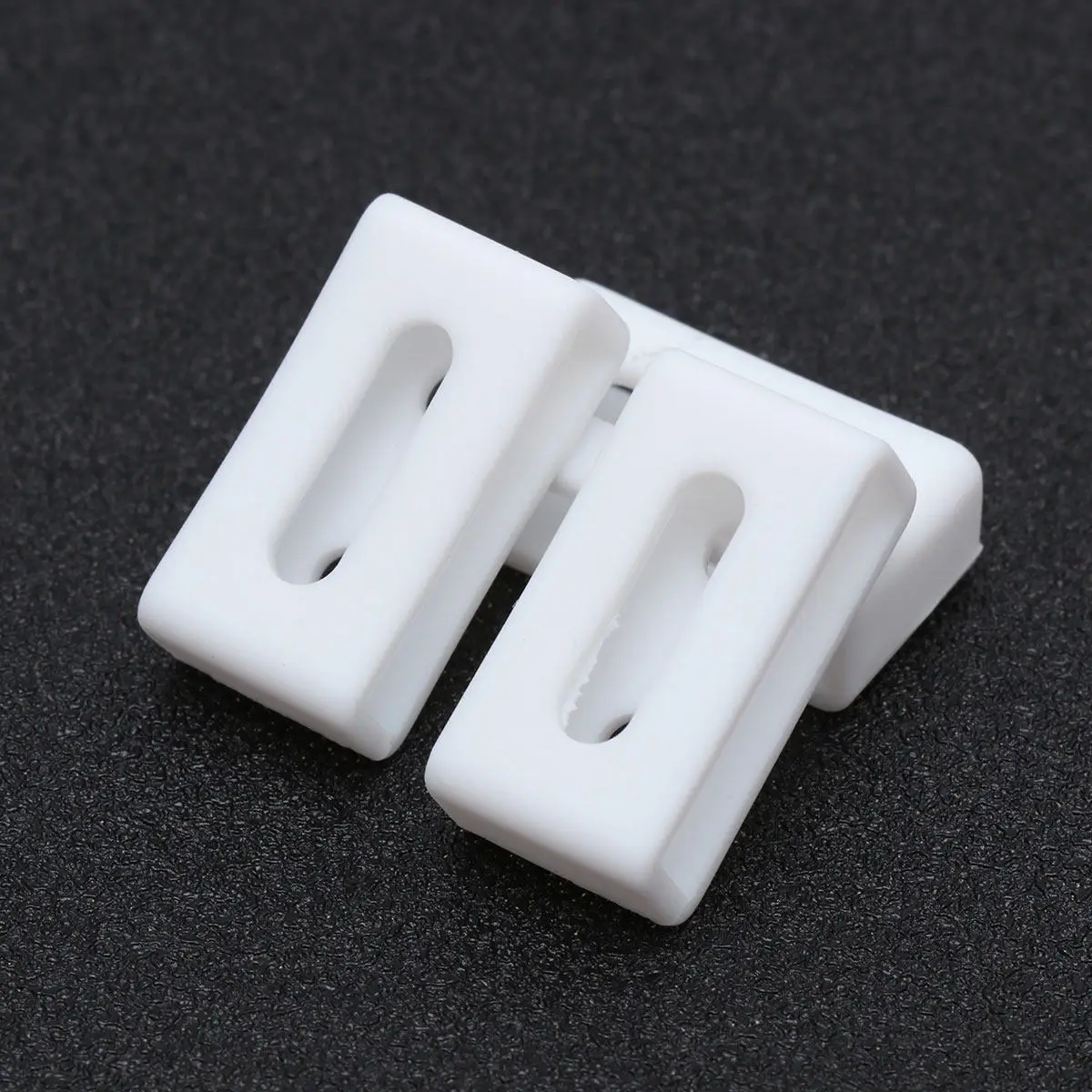 3Pcs Silicone Watch Strap Rings Replacement Bands Wear Resistant Elastic Fastener Loops for Ga110 Ba 18Mm White