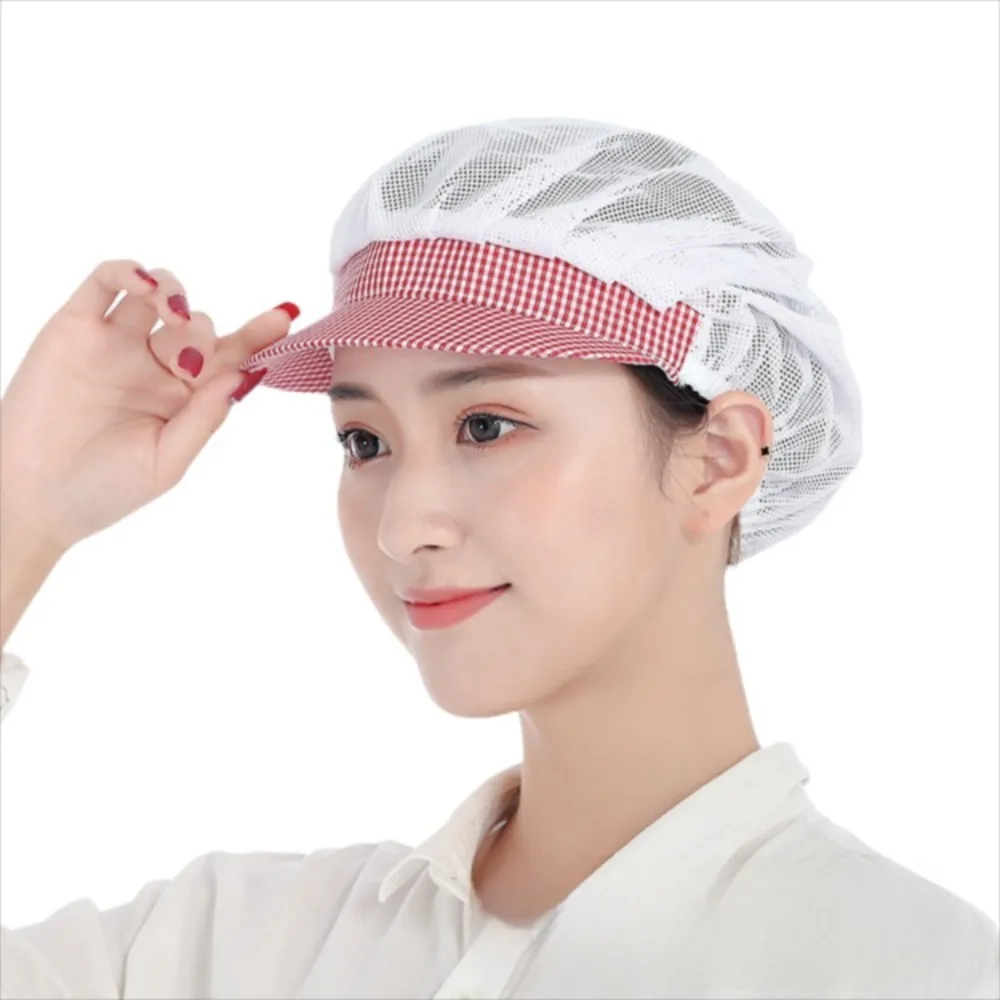 

Hygienic Design Chef Hat Smoke-Proof Dustproof Feature Kitchen Work Hat Hairfall Prevention Oil-Resistant Cooking Cap