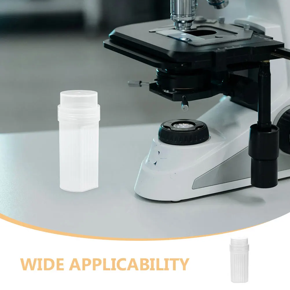 4pcs Staining High Transparency Plastic Lab Equipment Slide Microscope Slides Storage Holder Microscope Dyeing Vat Large