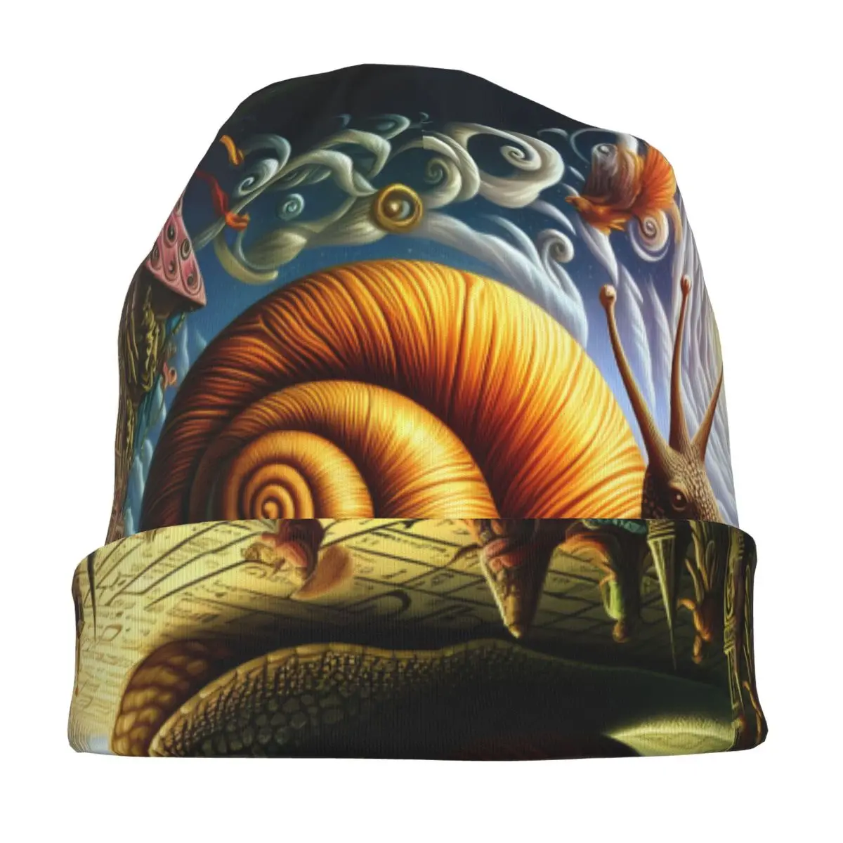 Snail Beanies Caps Hat Fashion Bonnet Hats Men