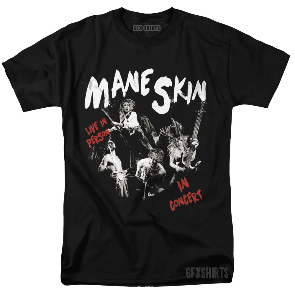 Maneskin Shirt Concert Tour Merch Graphic Design T-Shirt