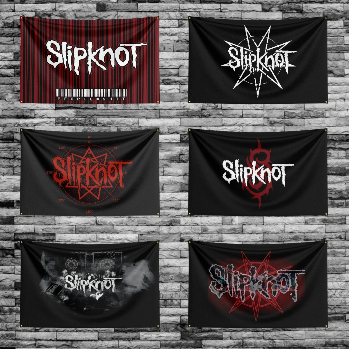 

3x5 Ft Heavy Rock Band Flag-S-Slipknots Polyester Digital Printing Banner for Bedroom Wall Art Out Door Tapestry Decoration