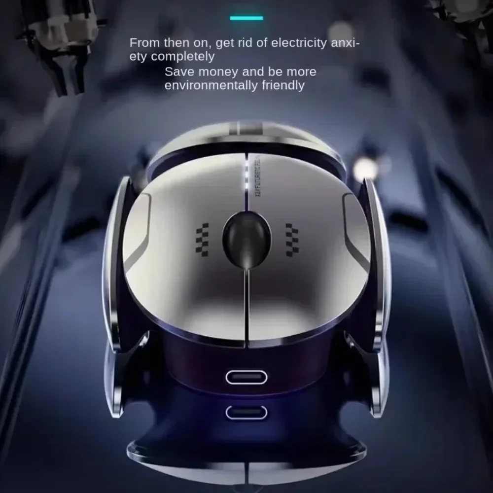 Inphic X2 Tri-Mode Metallo Bluetooth Mouse Wireless Silenzioso Ricaricabile E-Sport Retroilluminazione Gaming PC Laptop Accessori Regalo