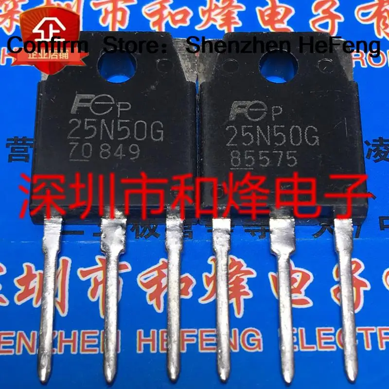 

5 шт-10 шт FMH25N50G 25N50G TO-3P 500 В 25 А ОРИГИНАЛ Быстрая доставка