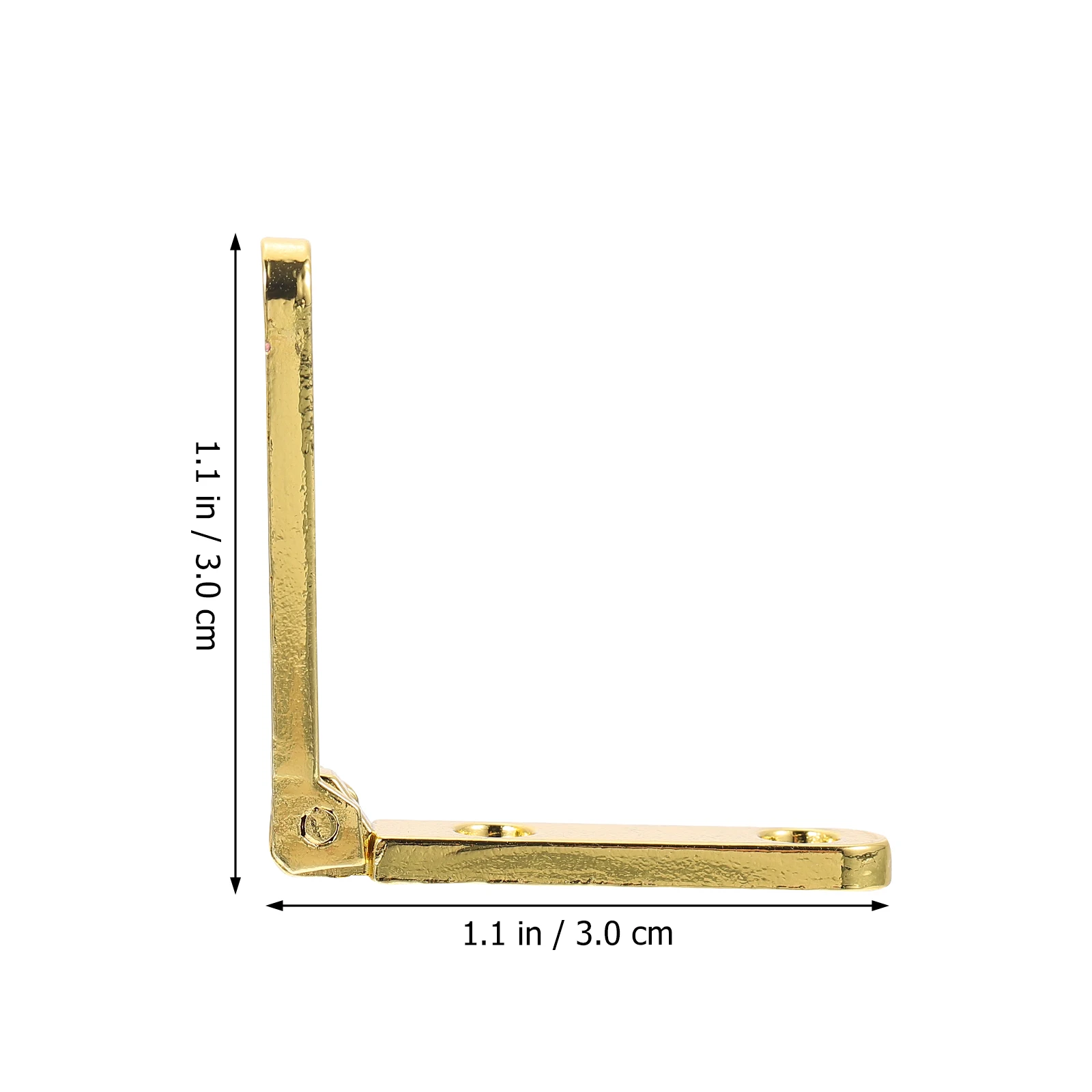 

20pcs Zinc Alloy Hinges 90 Degree Heavy Duty Metal Hinges for Miniature Furniture Jewelry Box Chest Closure Durable Hardware