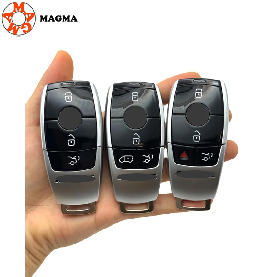 MAGMA مفتاح السيارة فوب الإسكان شل لمرسيدس بنز A C E S G الفئة GLC CLE CLA GLB GLS W177 W205 W213 W222 X167 AMG #4