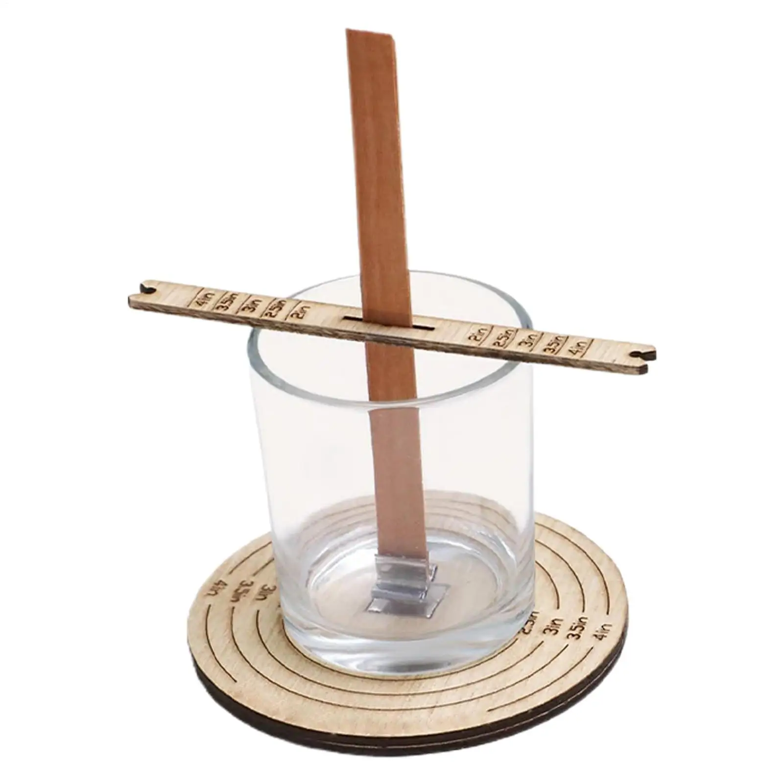 Dochtstabilisator Kerzenherstellungswerkzeug 2 Stück/Set Holz-Bastelausrüstung Universelles Dochtzentrierwerkzeug für die Kerzenherstellung