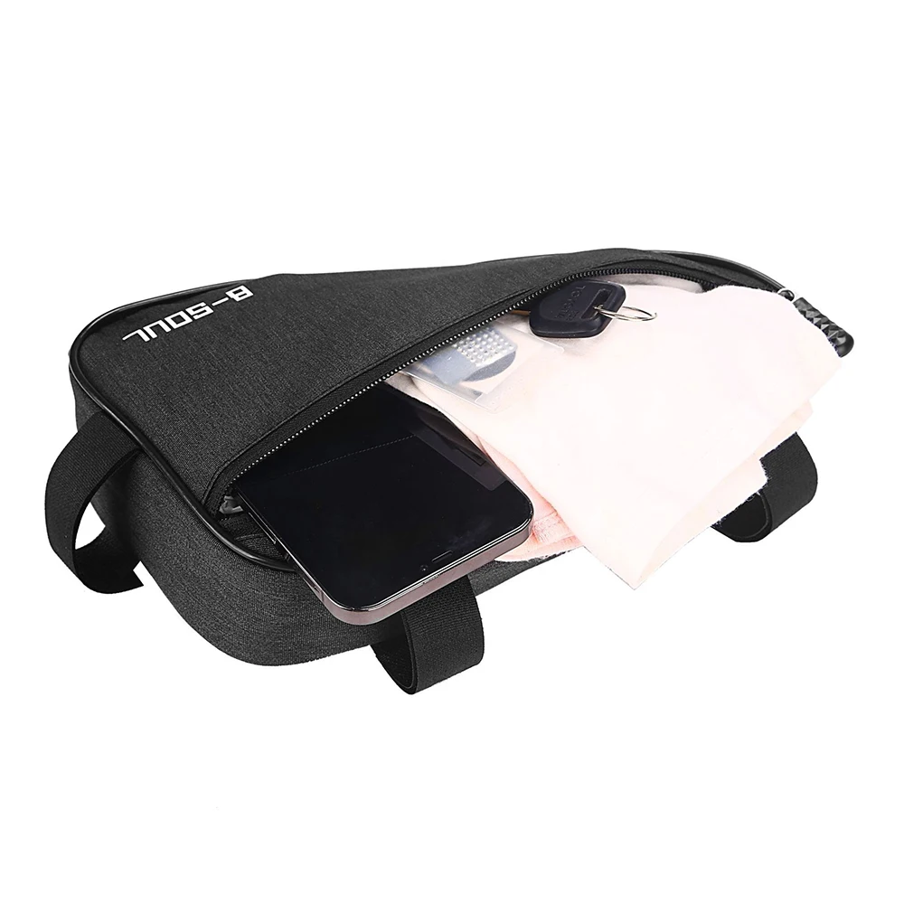Frame Holder Mountain Bike Triangle Pouch Front Tube Frame Bag Bike Bicycle Bag Waterproof Triangle Bike Bag 1.5L image 4