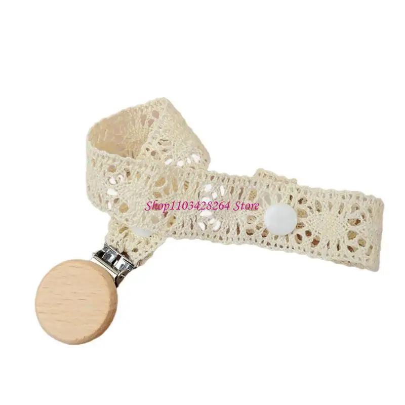 

Lovely Baby Pacifier Clip Lace Pacifier Chain Nipple Bracket Toy Holder Rope