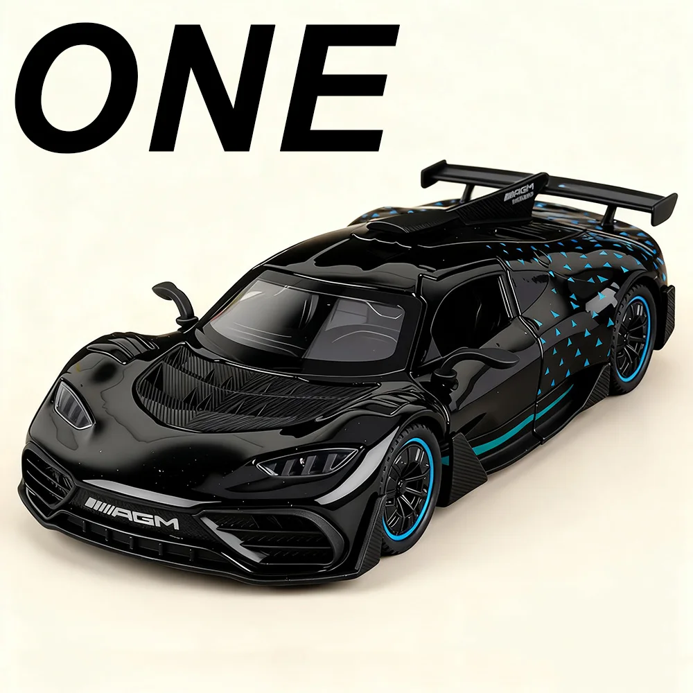 1:32 파가니 존다 HP 다이캐스트 합금 모델 장난감 자동차 문 열림 소리와 빛 풀백 미니어처 차량 홈 데코 장식품