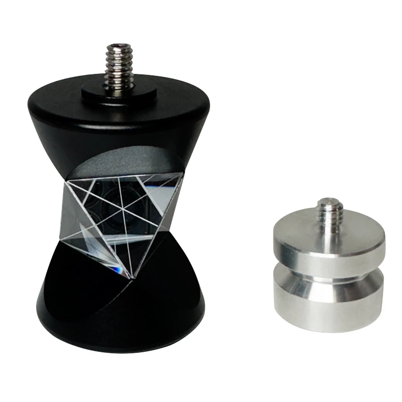 

Серебряная и медная призма 360 градусов с адаптером и резьбой 5/8x11 для тахеометров Leica (без штанг), мини-призма для геодезических работ