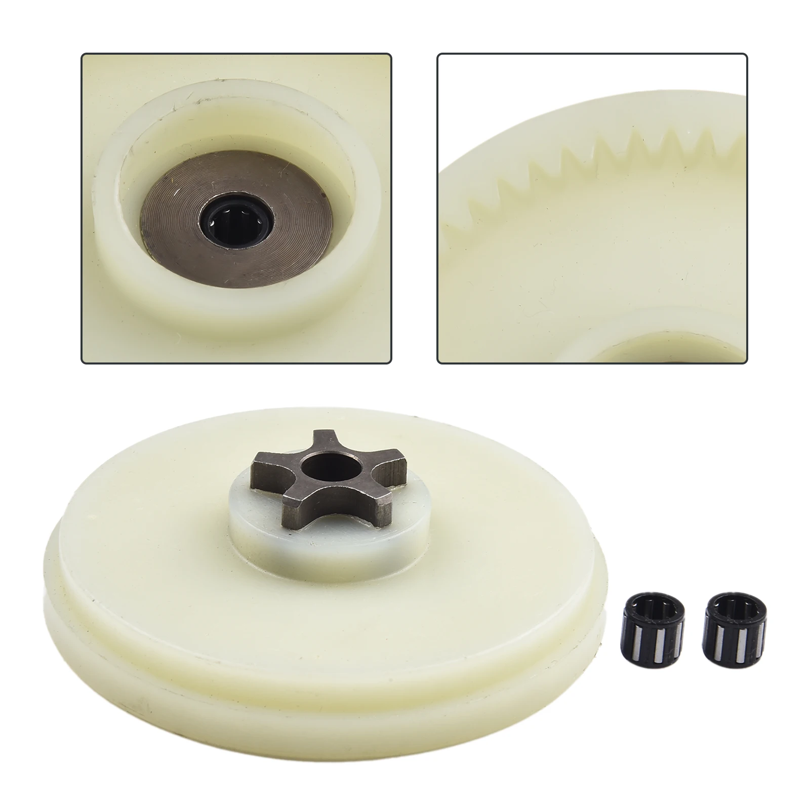 Reliable Nylon Sprocket and Roller Bearing Kit for Remington Electric Chainsaw RPS96 Polesaws with 3 470 inch Diameter