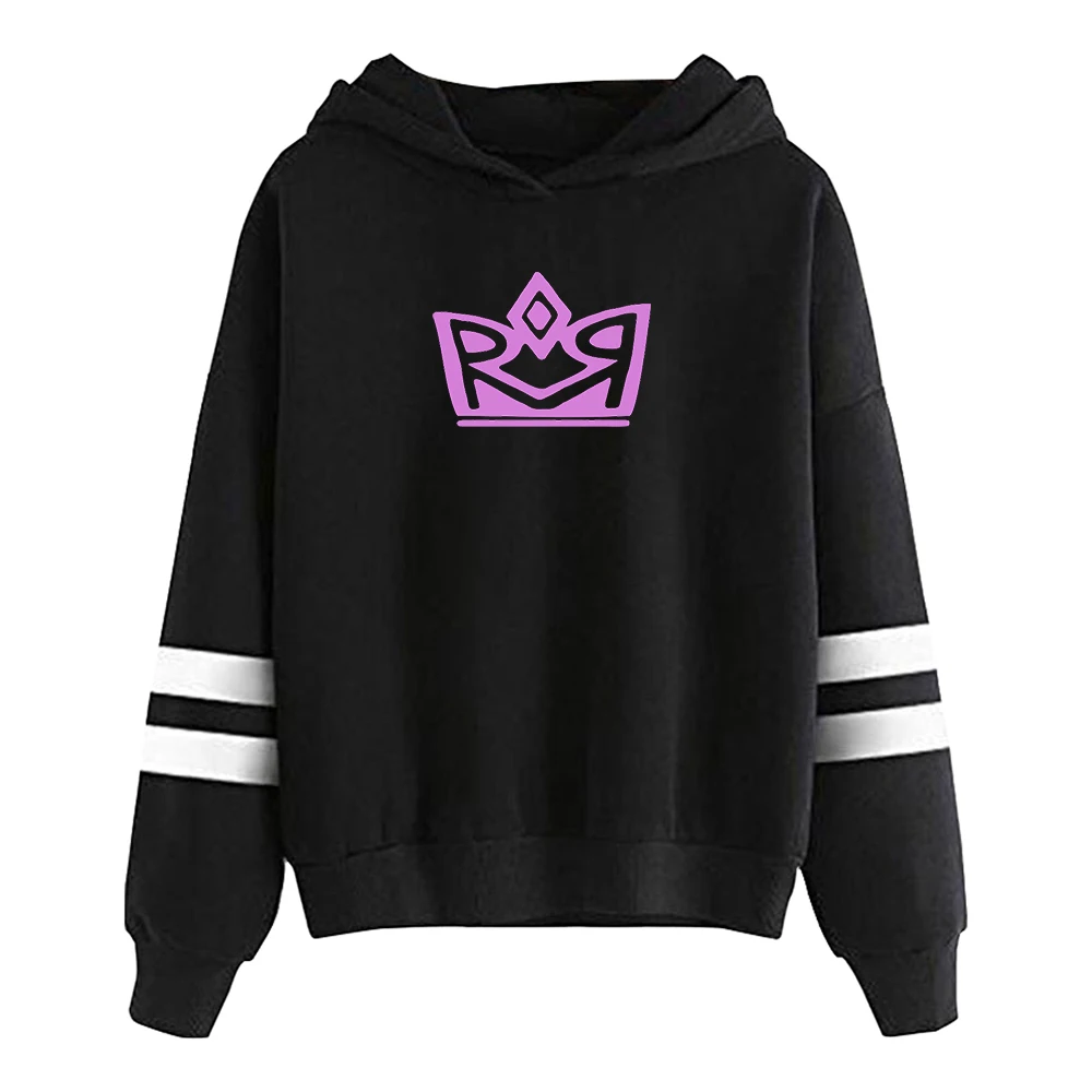 Ranboo R800 Hoodie Dream Team SMP Double R Merch Pocketless Parallel Bars Sleeve Streetwear Women Men Hooded Sweatshirt