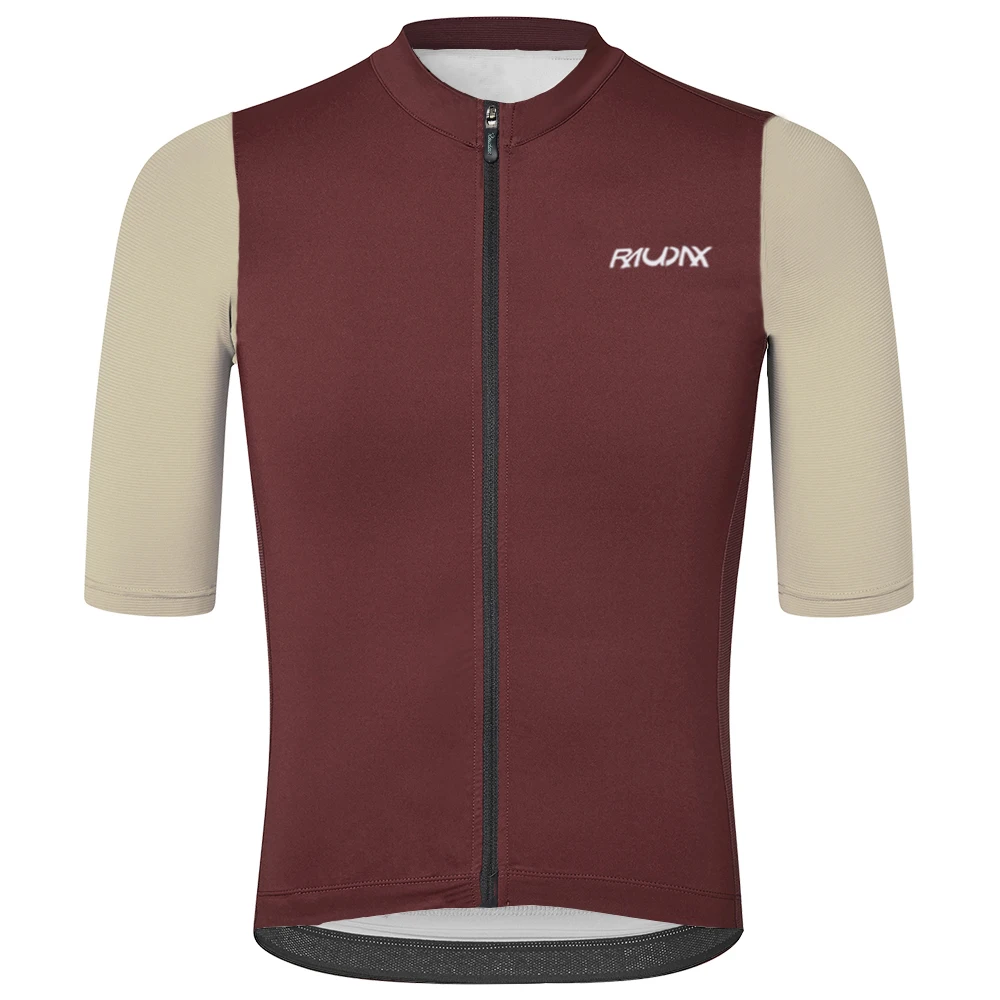 

Raudax two-tone color Cycling jerseys Unisex Bicycle Clothing Bike Maillot Sports Long-sleeved Ropa Hombre Cycling shirts