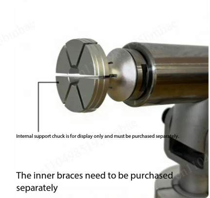 Precision angle grinding and circular brushing for watch case backs - Watch Repair Tool Turret Holder